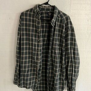 Dockers flannel button up shirt